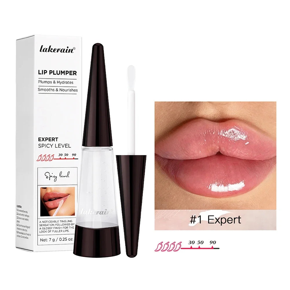 Lip Plumper Oil Non-greasy Lip Plumping Balm Moisturizing Dry Chapped Lips Shine Hydrating Exfoliating Nourishing Oasis Select 01