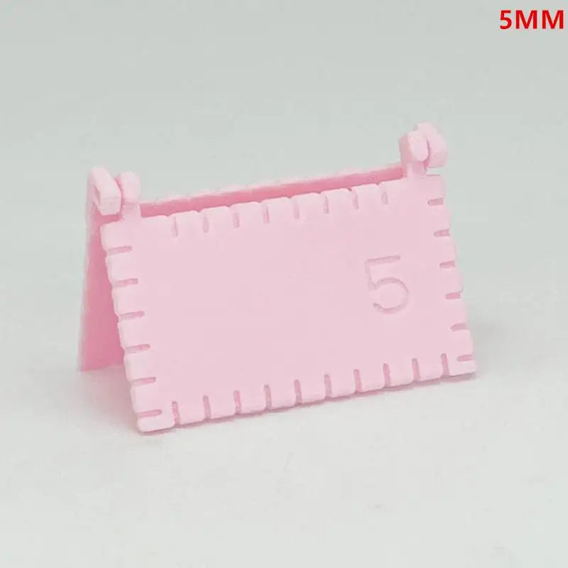 1/3 PCS Precision Sewing Guide Template Tool for Consistent Stitches 3/4/5mm Spacing Fabric Embroidery Leather Craft Oasis Select 5mm Pink