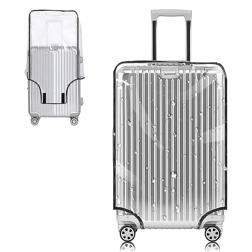 Clear PVC Suitcase Cover | Waterproof Luggage Protector 18–24"