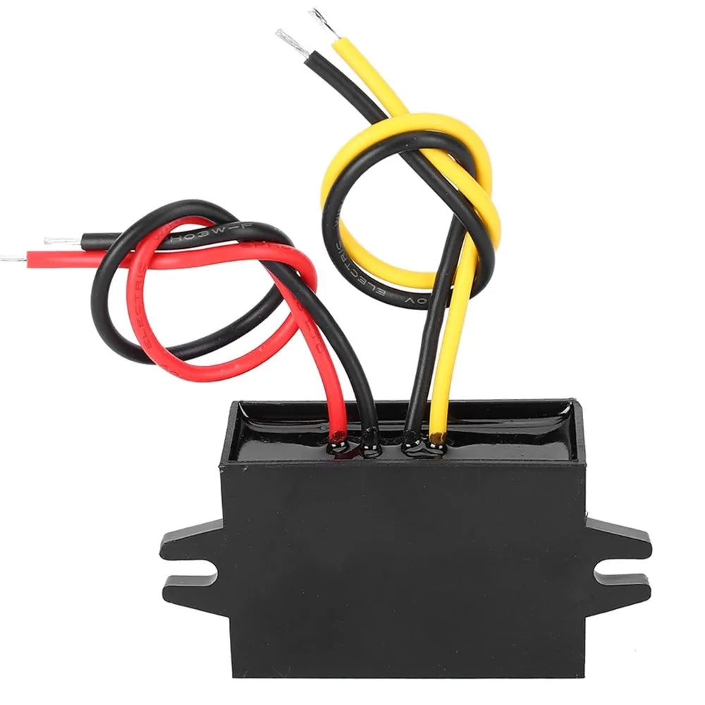 DC To DC 12V/24V/36V/48V Step Down To 5V 3A Waterproof Buck Power Supply Module For Automobile LED Display Fan Monitor Camera Oasis Select