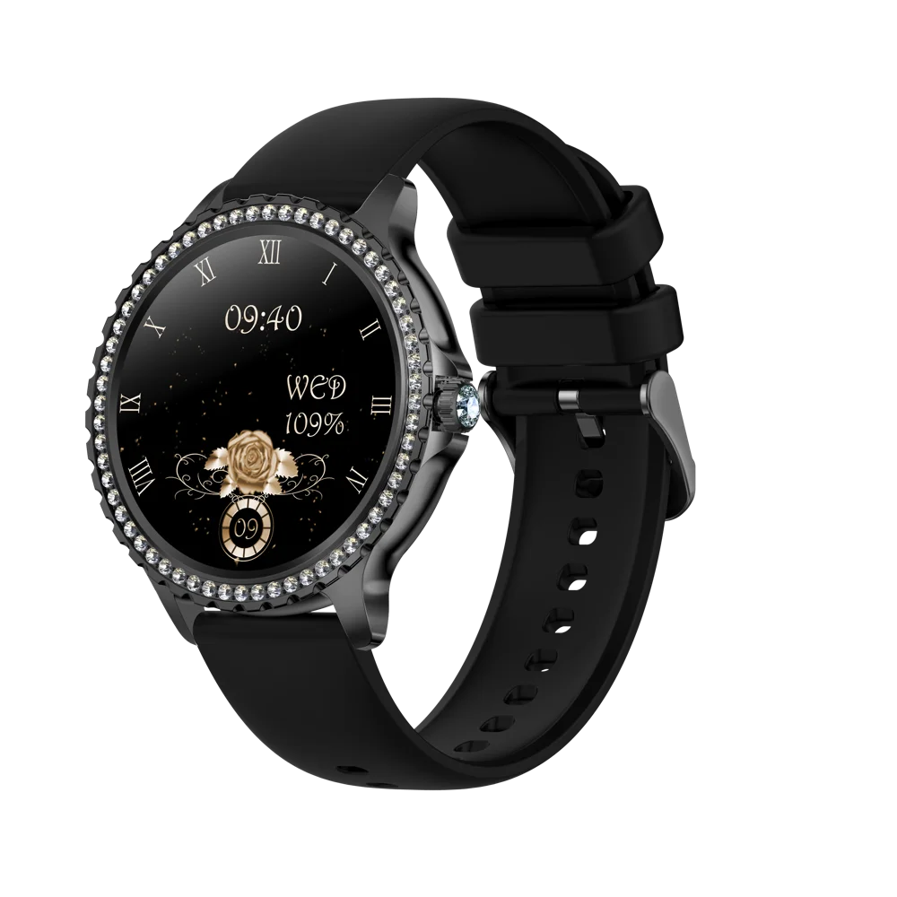 2025 New Blue Tooth Call Woman Smart Watch Man Sports Fitness Bracelet Waterproof Body Temperature Smartwatch For Android IOS Oasis Select BKBKS