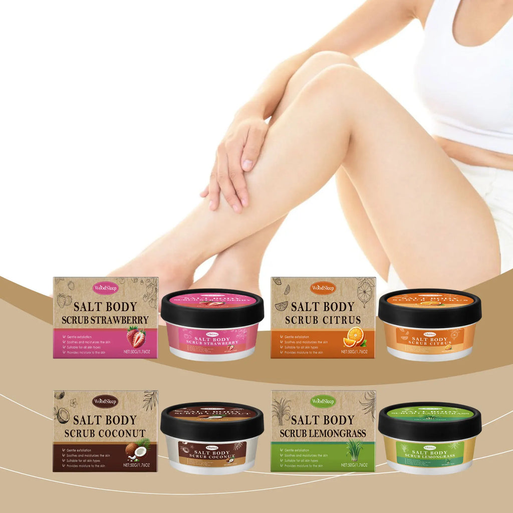 Antioxidant Skin-Elasticity-Enhancing Body Scrub Multiple Scents Gently Exfoliates Improves Rough Skin Firms and Nourishes Skin Oasis Select