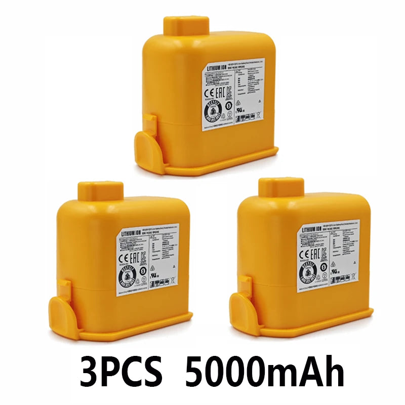 for LG CordZero A9 Battery 4000mAh 6000mAh Replacement Compatible with A9S/P9 Vacuum EAC63382204/EAC63382201. Oasis Select LG A9-5000mAh 3PCS