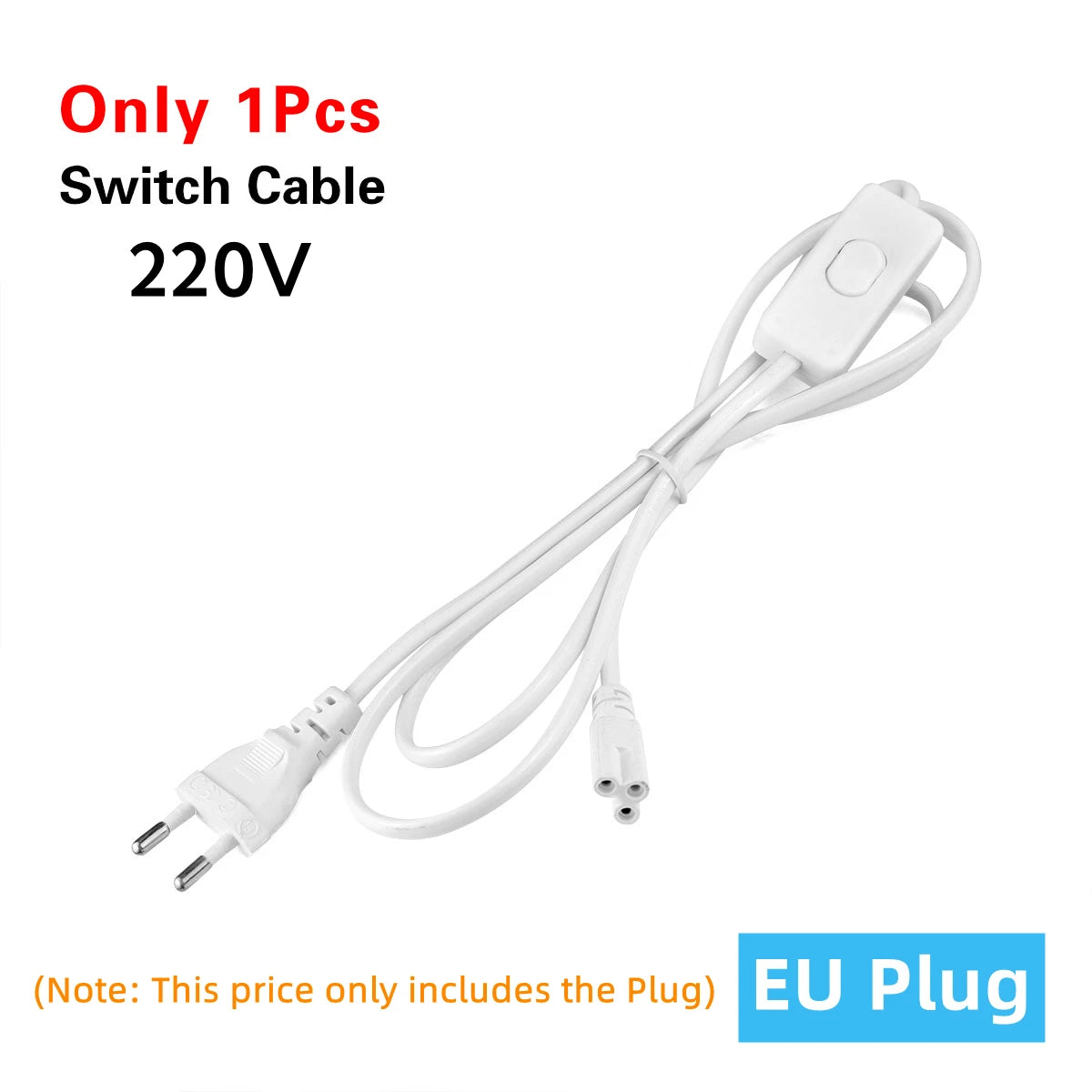 50cm T5 LED Light Bar 15W Wall Lamp Integrated,Garage/Shop/Office Decor Lighting AC 85V-265V Tube, Fluorescent Replacement Oasis Select Only EU Swtich Cable