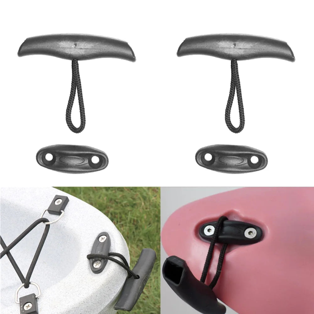 Universal Marine Canoe Kayak Pull Toggle Handle Dinghy Carry Handle with Cord without Screws Oasis Select
