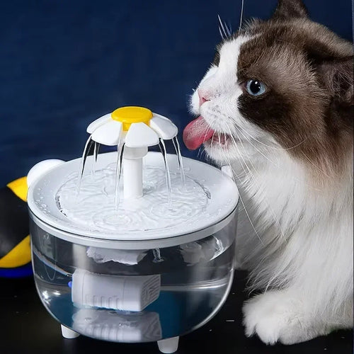 Pets Water Fountain Auto Filter USB Electric Mute Cat Drinker Bowl 1200mL Recirculate Filtring Drinker for Cats Water Dispenser Oasis Select
