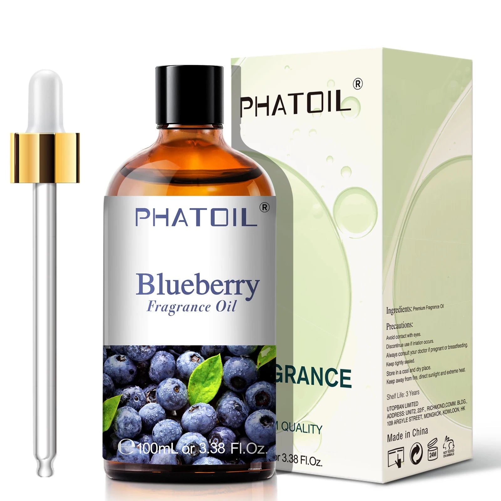 PHATOIL 100ml Fruity Fragrance Oil – Diffuser & Candle Making