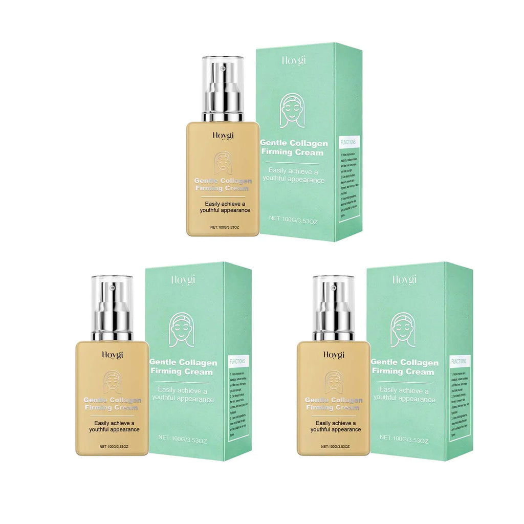 Hoygi Collagen Firming Cream – Fine Lines, Hydration & Brightening Collagen Face Cream Oasis Select 3Pcs