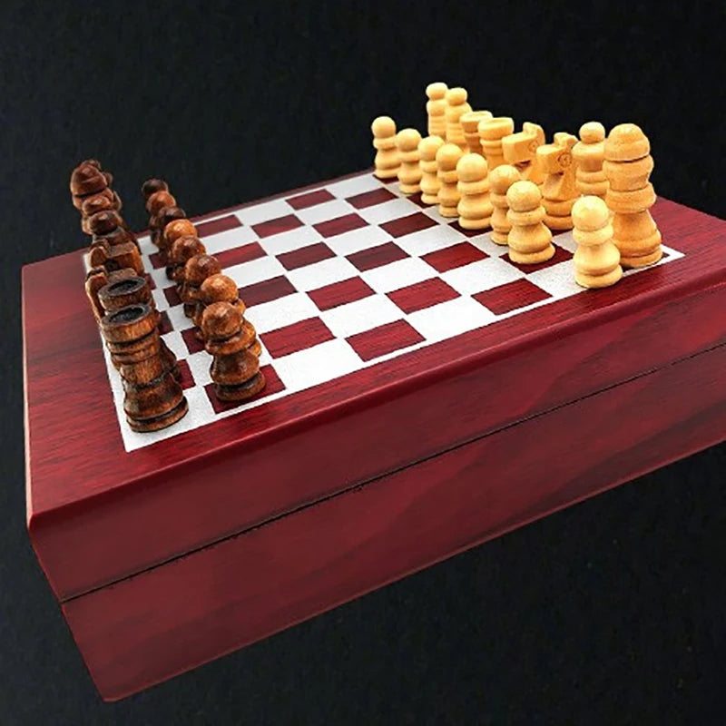 4-Piece Set Wine Opener with Chessboard Design Ideal Wine Accessories for Entertainment Wine Lovers Hosts Perfect Gift Idea Oasis Select