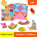 54 Montessori toys, handmade DIY toys for children, 3D cartoon animal origami, handmade paper art Oasis Select Life-world