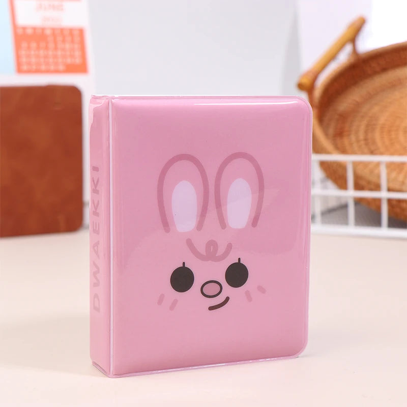 Cartoon Animals 3 Inch Album Star Photo Small Card Storage Album Cute Idol Picture Postcard Kpop Card Binder Card Book Oasis Select MR-08