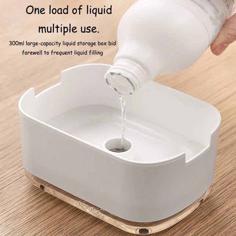 Dishwashing Liquid Dispensers Kitchen Soap Dispensers Dish Soap Dispenser Kitchen Detergent Large Capacity Sink Automatic Home Oasis Select