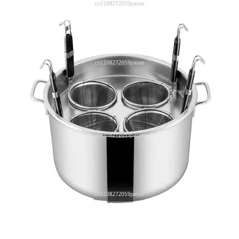 Large Stainless Steel Noodle & Soup Pot – Induction Ready