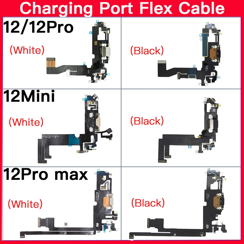 iPhone 12 / Mini / Pro / Max Charging Port Flex Cable Replacement