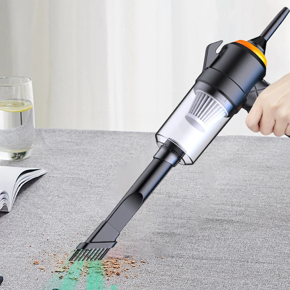 6-in-1 Cordless Car Vacuum 3500PA – Home & Keyboard Cleaner