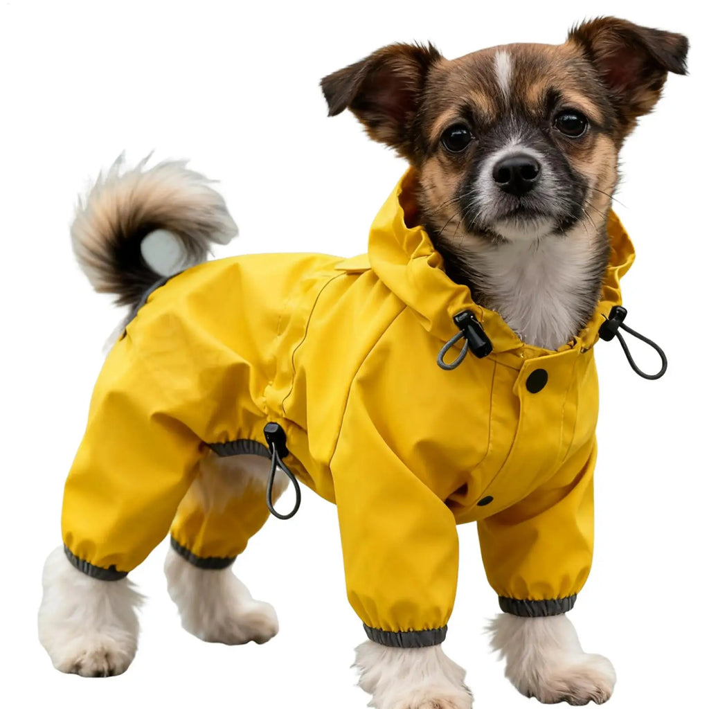 Dog Raincoats Adjustable Lightweight Clothes Rain Jacket for Dogs for Winter Christmas Halloween Snow Walking Hunting Rainy Oasis Select