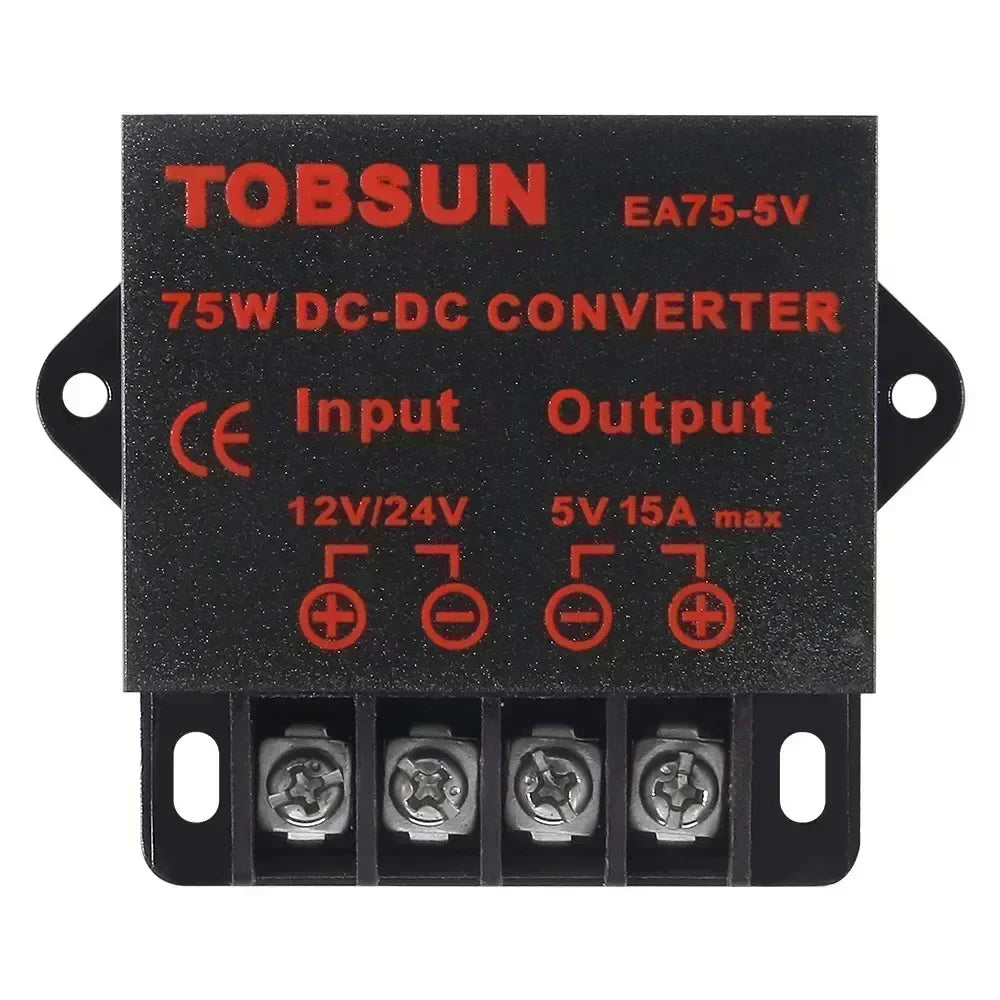 12V 24V to 5V 3A-100A Regulator Power Supply Buck Voltage Reducer Voltage Converter DC Converter Car LED Step Down Reducer Oasis Select 12V 24V TO 5V 15A