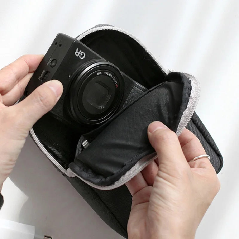 Travel Electronics Organizer Bag – Cables, Power Bank & Earphones