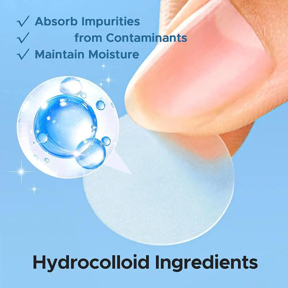 Mixed Sizes Hydrocolloid Pimple Patches Large Hydrocolloid Pimple Patches Invisible Acne Circle Stickers for Zits, Spots, Pimple Oasis Select