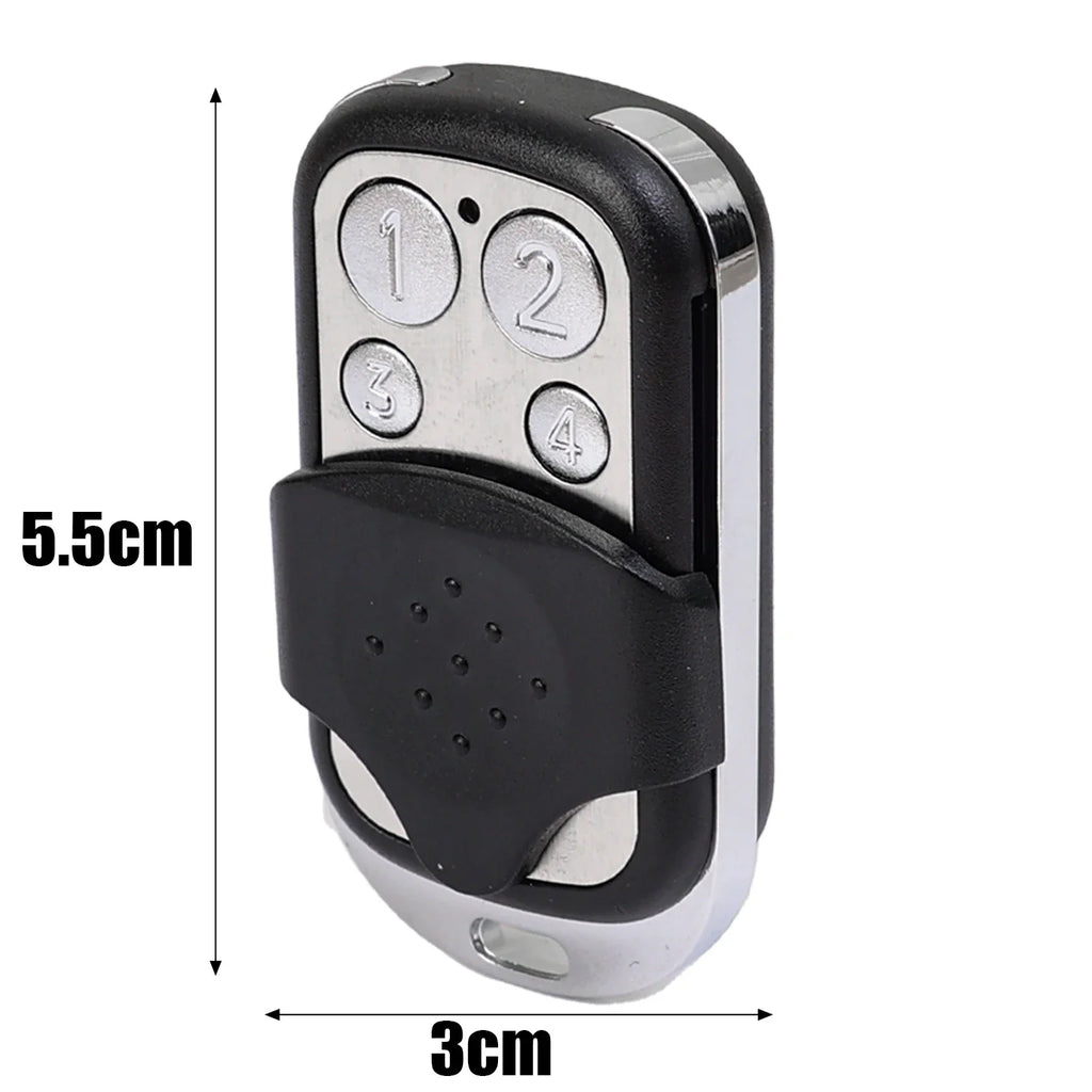1pc Universal Mini 433MHz Smart Cloning Duplicator Key Remote Control Portable 4 Button Electric Garage Door Gate Copy Opener Oasis Select Style D