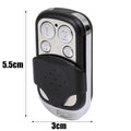 1pc Universal Mini 433MHz Smart Cloning Duplicator Key Remote Control Portable 4 Button Electric Garage Door Gate Copy Opener Oasis Select Style D