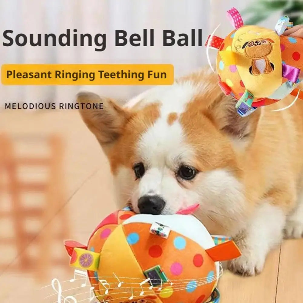 Interactive Ball Toy with Sound for Small Large Dogs Chewers Training Decompress Cleaning Tooth Boredom Relieving Pet Supplies Oasis Select