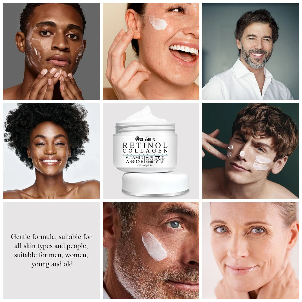 Retinol Collagen Cream – Vitamin E & Shea Butter Anti-Aging Anti-Aging Face Cream Oasis Select