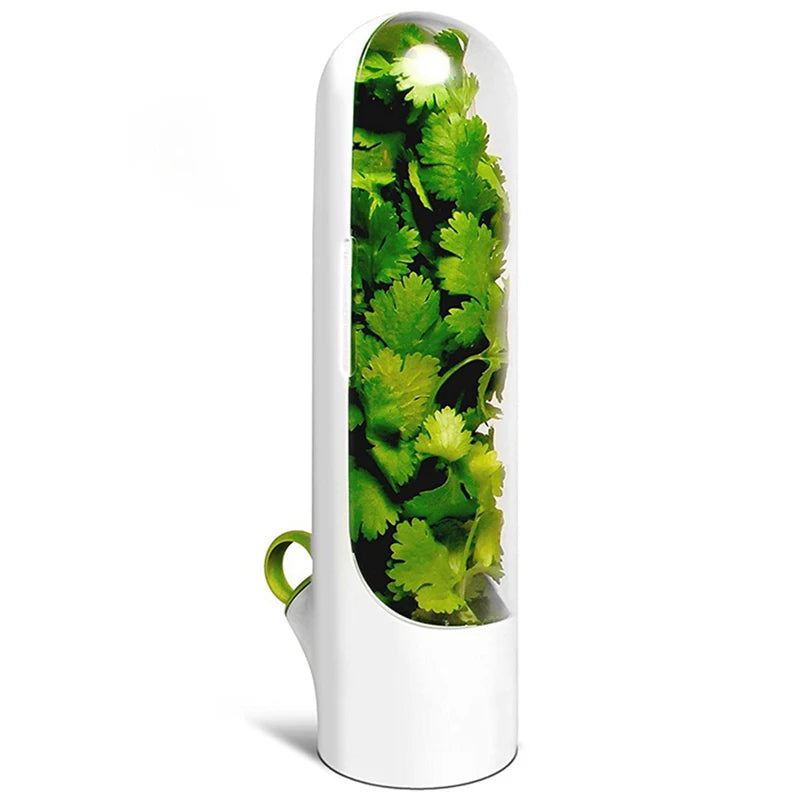 Kitchen Gadgets Vanilla Preservation Fresh-keeping Cup Herb Storage Container Good Seal Effect Fresh Cup for Kitchen Tool Oasis Select