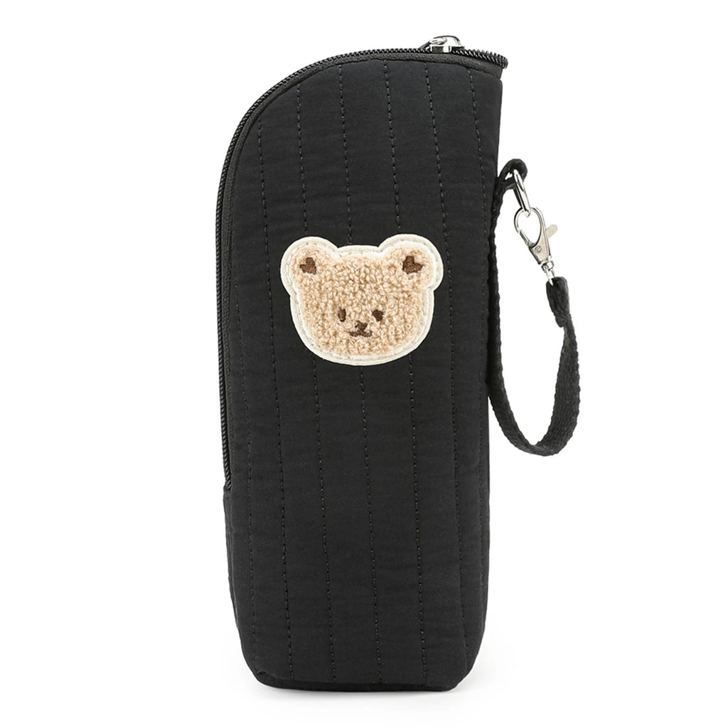 Plush Bear Baby Bottle Insulated Warmer Bag | Travel & Stroller
