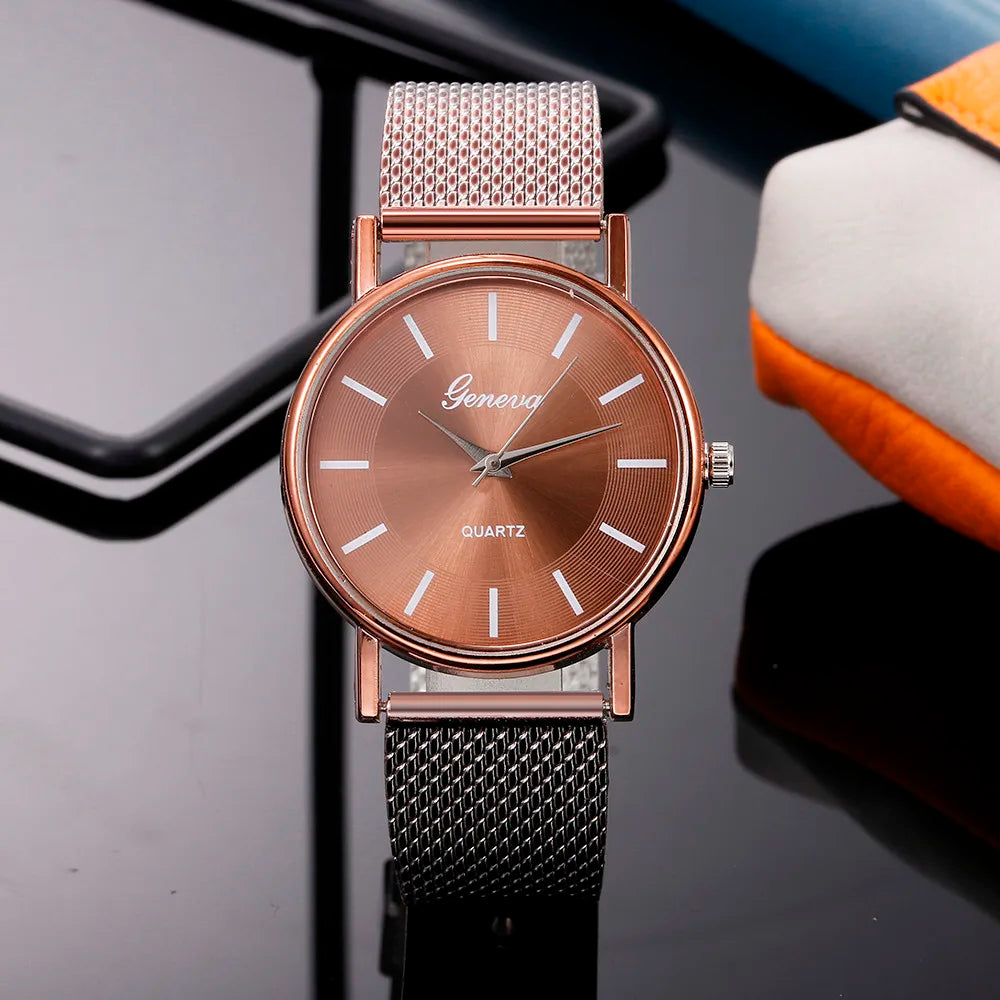 2024 Luxury Watch for Women Stylish Relogio Quartz Watch Woman Clock Quartz Wristwatch Relogio Feminino Reloj Mujer Oasis Select