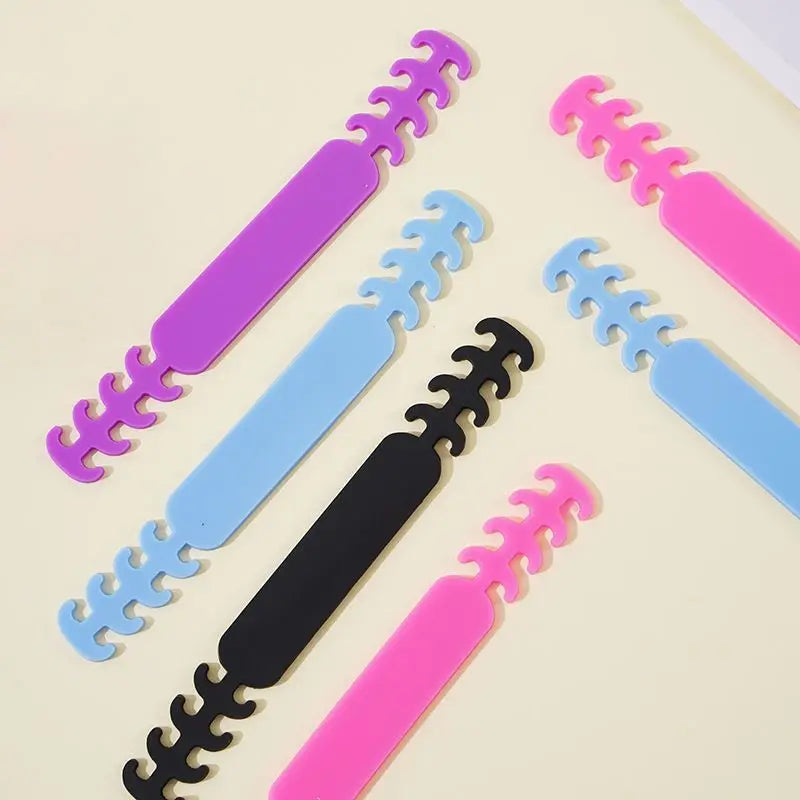10pcs Mask Holder Adjustable Anti-slip Silicone Mask Strap Buckle Ear Grips Extension Hooks Face Mask Ear Protection Artifact Oasis Select