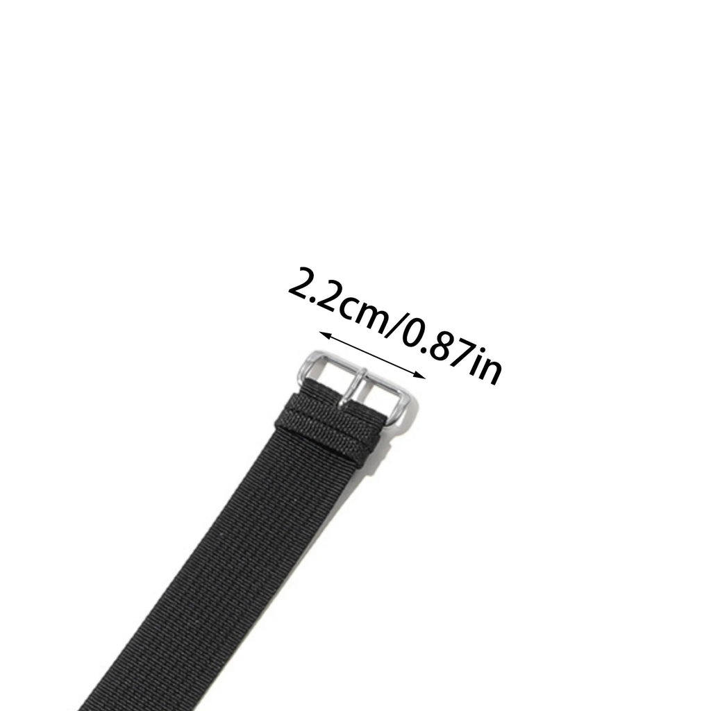 Nylon Military Sport Watch Strap – Soft Canvas Fabric Band Watch Strap Oasis Select