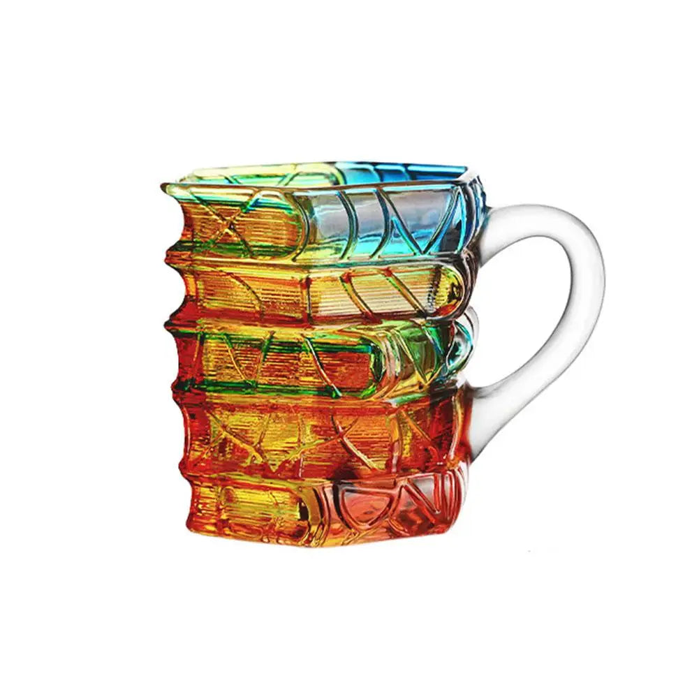 Painted Book Mug Resinz Novelty 3d Painted Books Coffee Mug Unique Colorful Resin Books Stack Coffee Cup Collection Gifts Oasis Select 420ML B