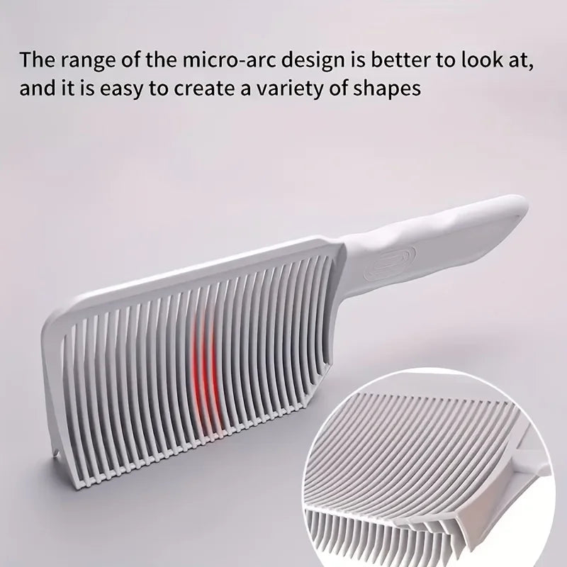 Professional Barber Fading Comb Clipper for Men Heat Resistant Flat Top Hair Cutting Blend Brush Salon Styling Tool Oasis Select