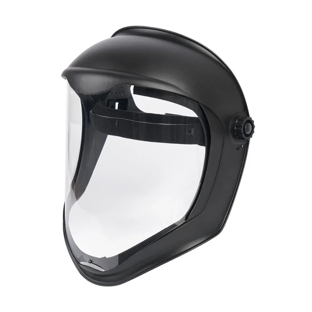 Full Face Protective Safe Mask, Anti Fog, Anti Impact, Anti Splash, Head Mounted Transparent Dust-proof and Oil Fume Proof Mask Oasis Select