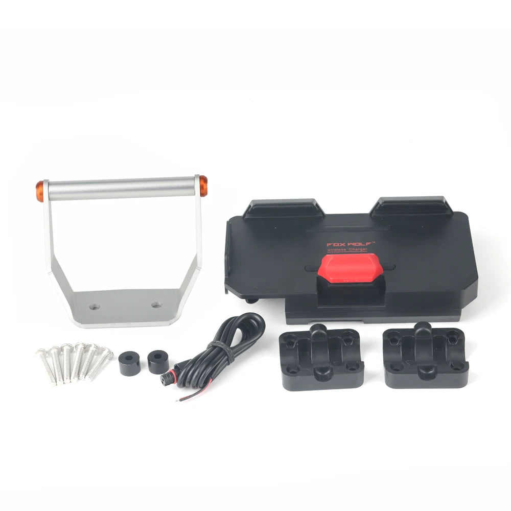 Phone & GPS Mount Bracket for KTM 790/890 ADV 2024+ | Wireless