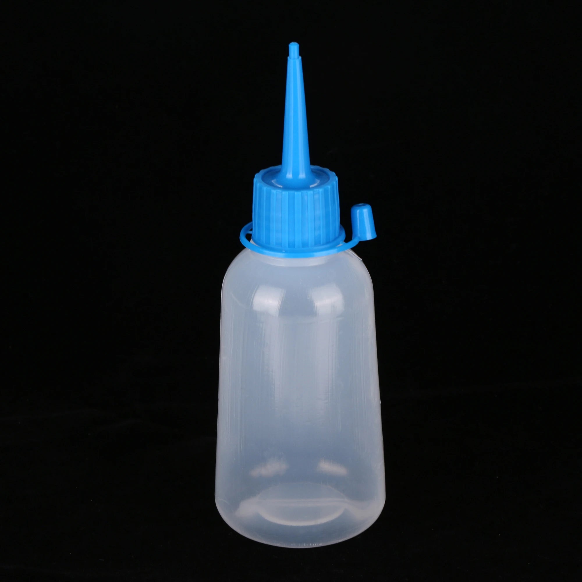 5 Pieces 100ml Plastic Clear Tip Applicator Bottle Plastic Squeeze Bottle With Tip Cap For Crafts Art Glue Multi Purpose Oasis Select Blue