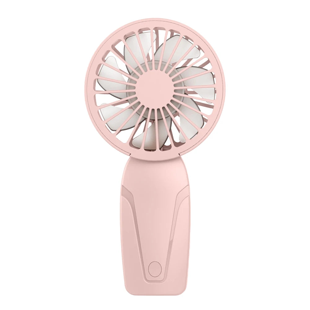 Personal Fan USB Rechargeable Small Hand Fan 3 Speeds Compact Cooling Fan for Home Office Travel and Outdoor Activities Oasis Select Pink United States