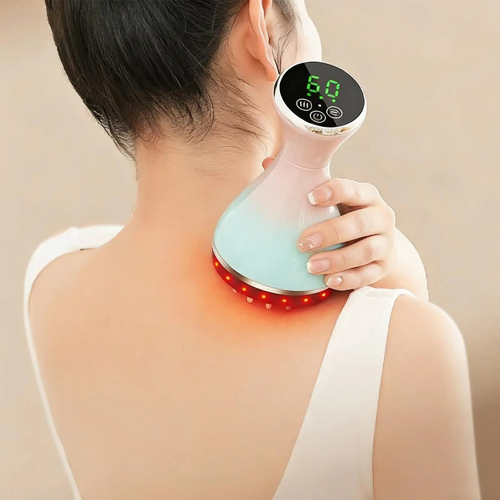 Cordless Electric Body Massager – Neck, Back & Shoulder Handheld Body Massager Oasis Select