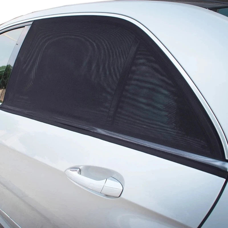 2pcs Car Sun Shade Styling Accessories Auto UV Protect Curtain Side Window Sunshade Mesh Sun Visor Protection Window Films Oasis Select