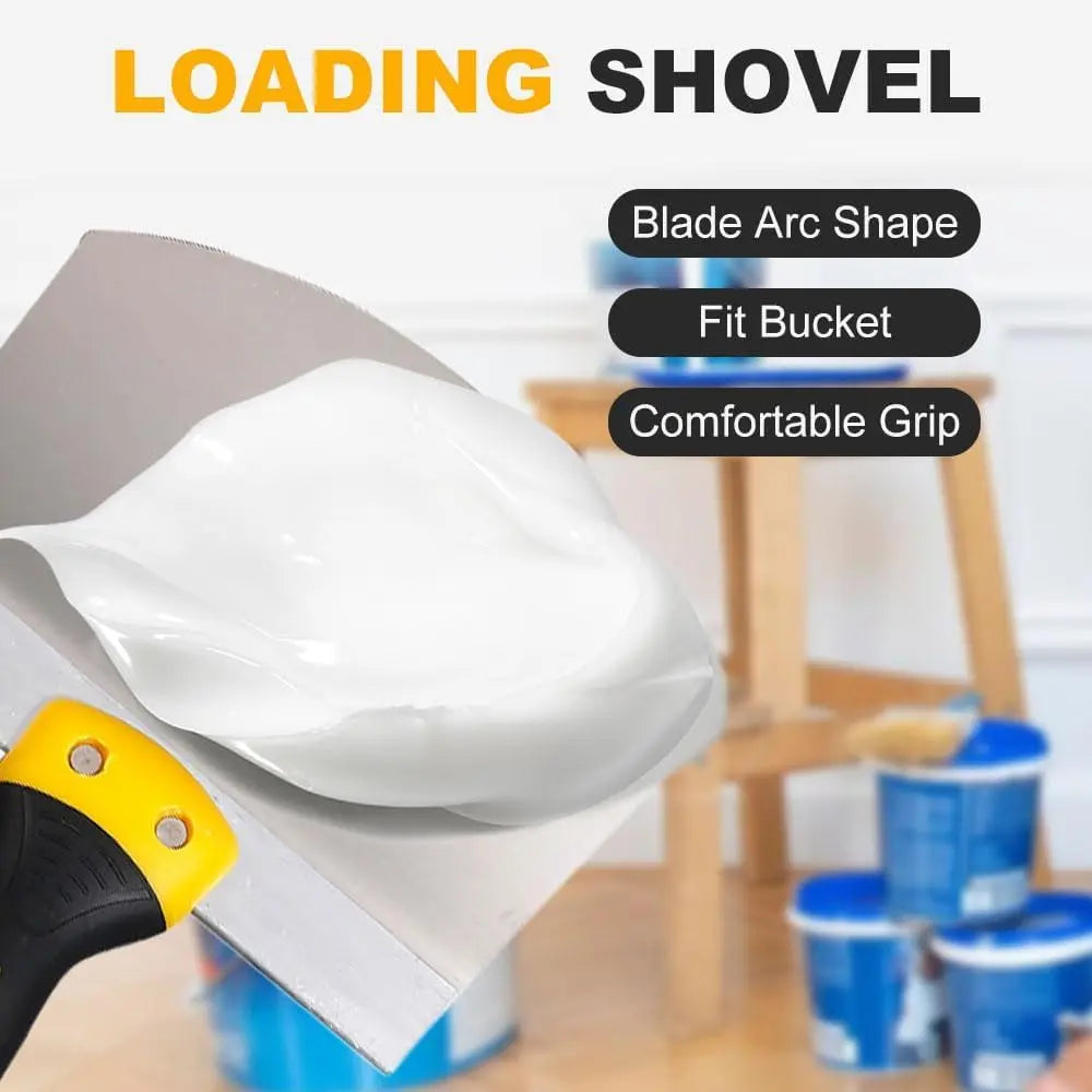 Stainless Steel Putty Knife Scraper Paint Filling Spatula Painters Tool Paint Feed Filling Scraper Spackle Knife for Plaster Oasis Select