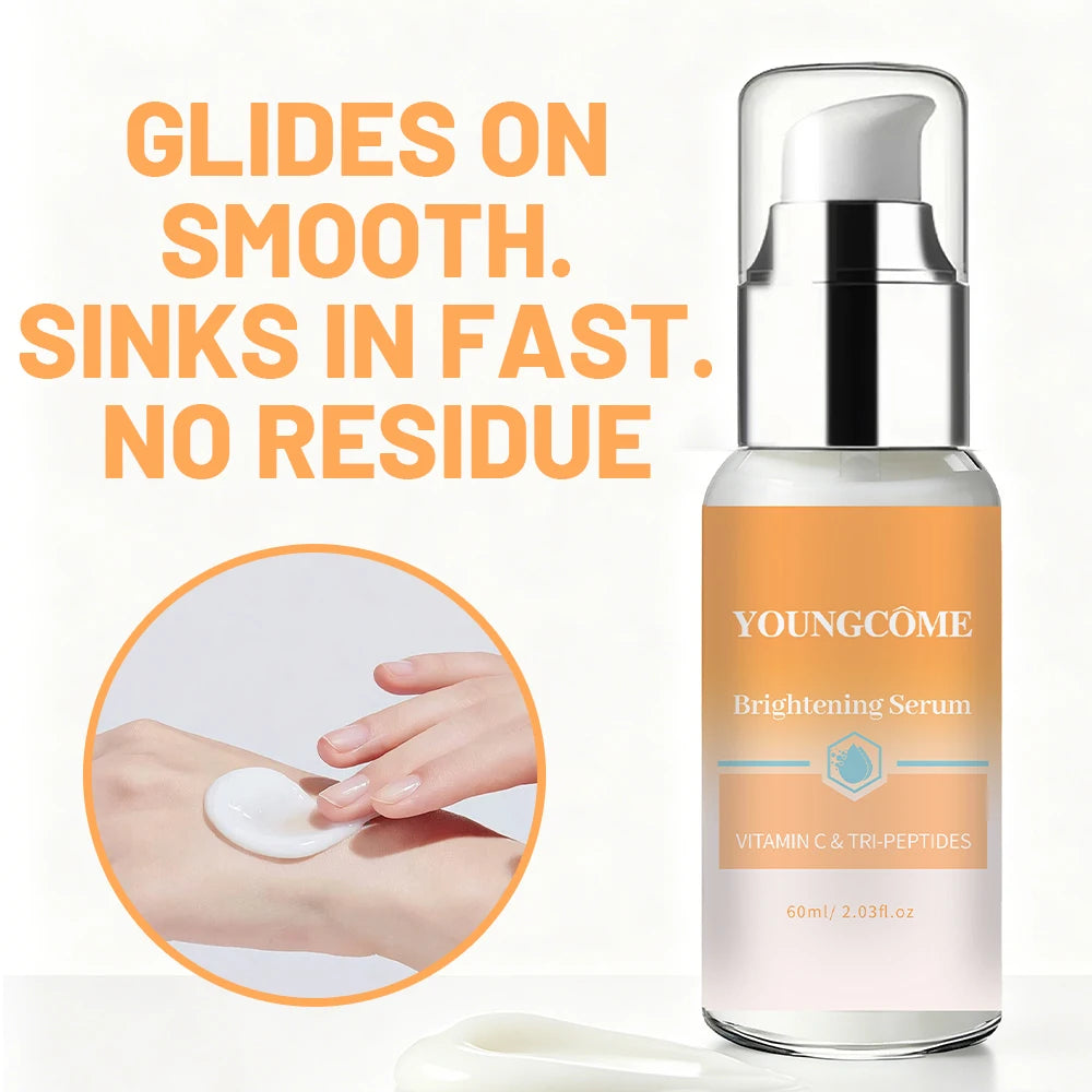 YOUNGCOME Vitamin C & Tri-Peptide Face Serum – Brightening 60ml Brightening Face Serum Oasis Select