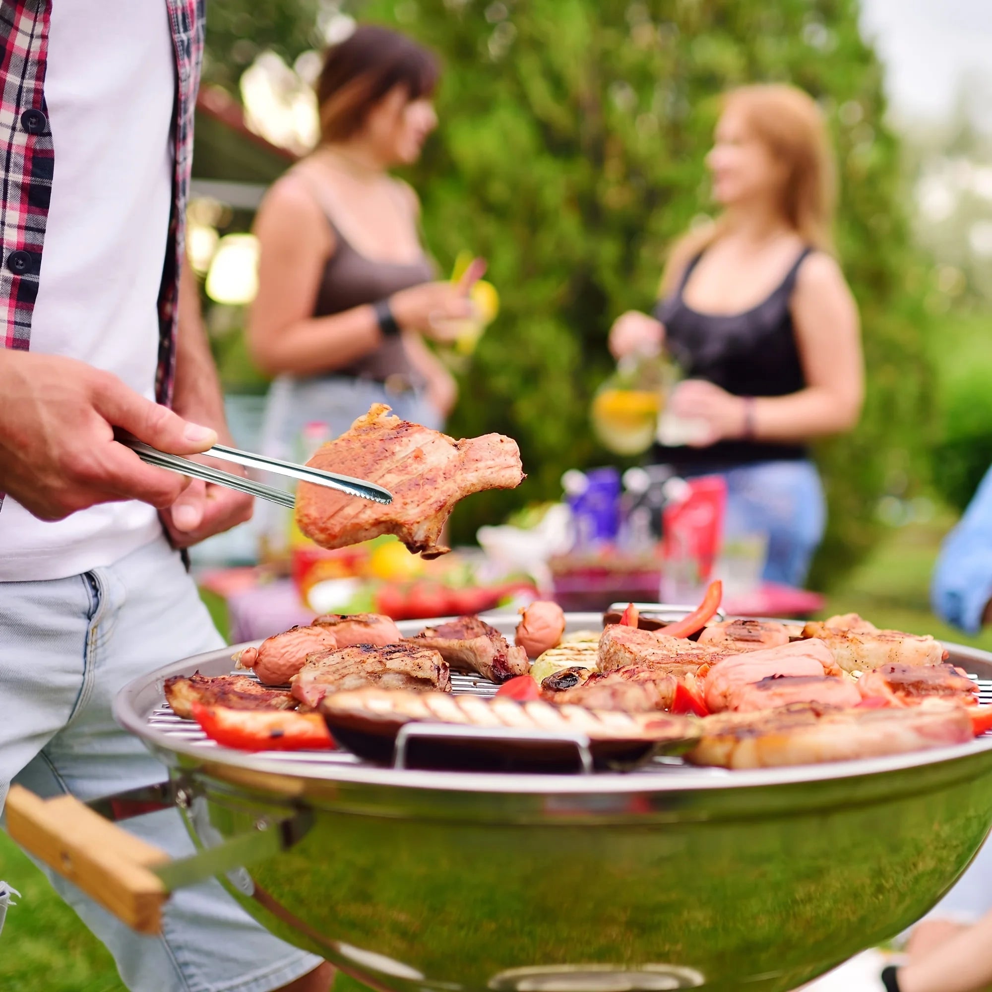 Barbecue Tong Food Clip Stainless Steel Grill Tong Multifunctional Kitchen Rust-Resistant Serving Clip Camping BBQ Supplies Oasis Select