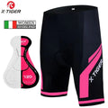 X-TIGER Women Cycling Shorts 3D Gel Padded Shockproof MTB Mountian Bicycle Shorts Road Racing Bike Shorts Summer Outfit Clothes Oasis Select XW-DK-01303 S