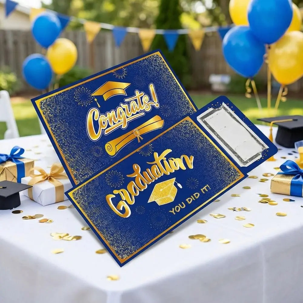 Class of 2026 Jumbo Graduation Money Holder Envelope | Blue