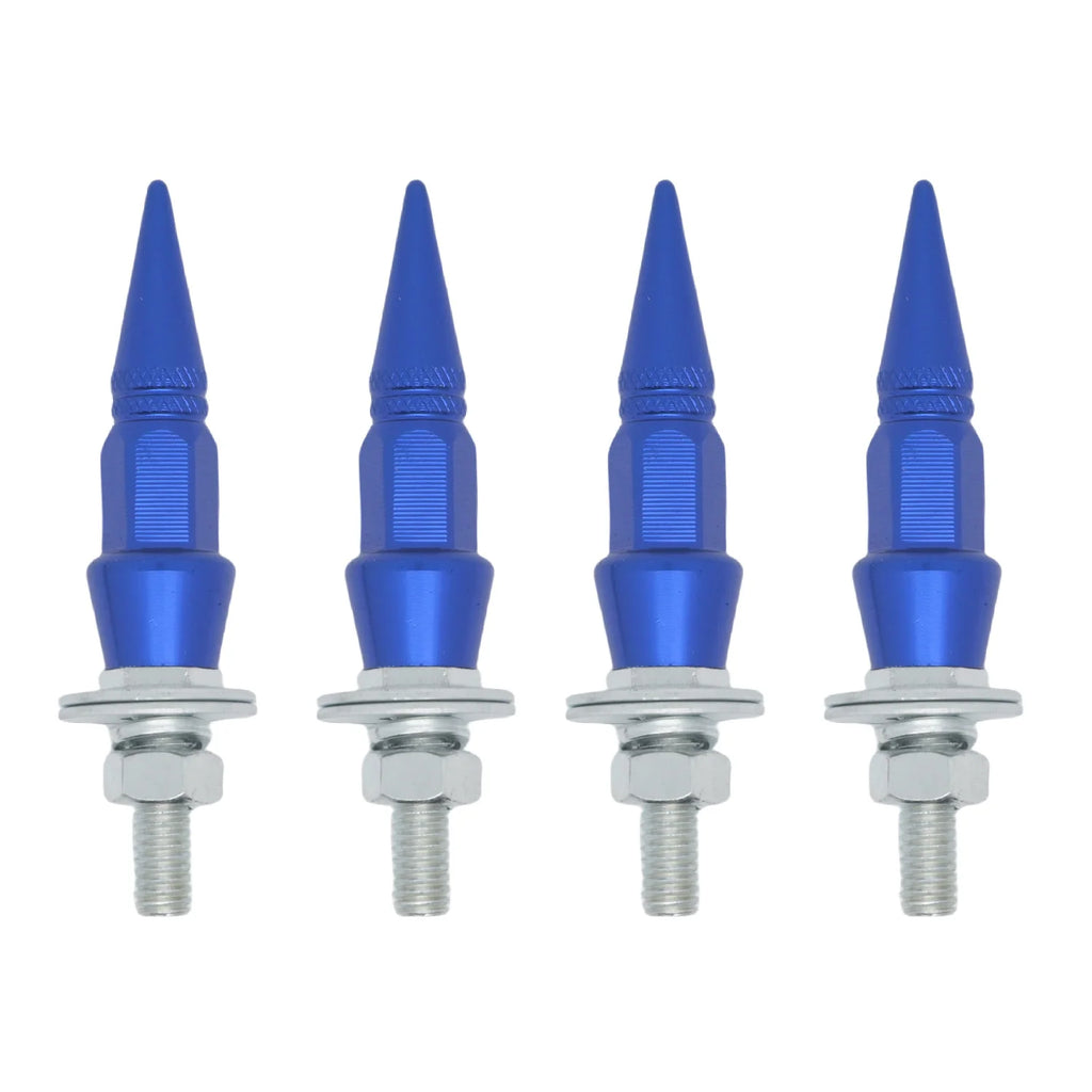 Car license plate universal, motorcycle universal, frame screw modified M6 for license plate holder screw aperture pointed hat Oasis Select 4pcs 8