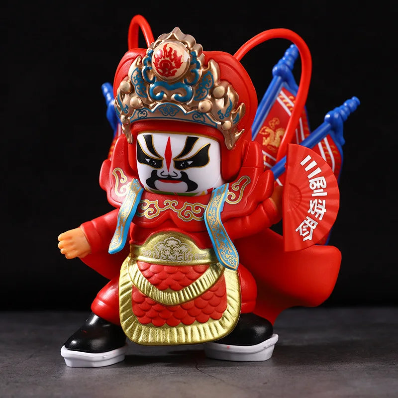 Sichuan Opera Face Changing doll Sichuan Opera facial makeup frosted face changing doll Chinese style handicraft opera doll Oasis Select