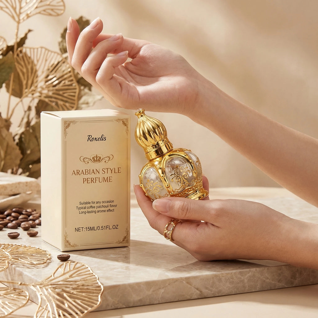 15ML Unisex Coffee Patchouli Perfume Lasting Unique Fragrance Natural Fresh & Elegant Scent Charm Enhancement Perfume for Dating Oasis Select
