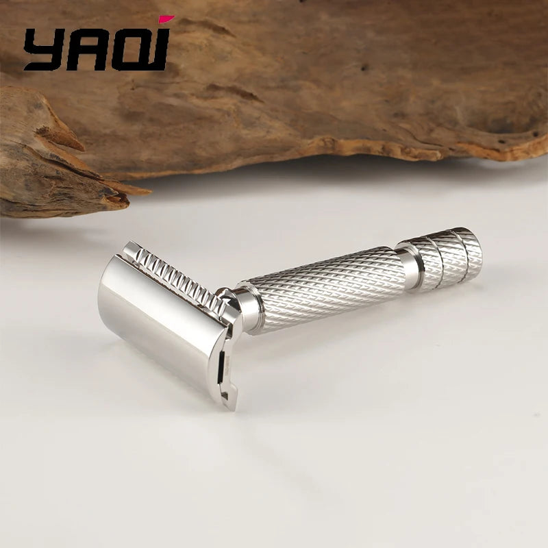2026 New Arrival！Yaqi PILOT Stainless Steel Safety Razor Comfortable Shaving Oasis Select