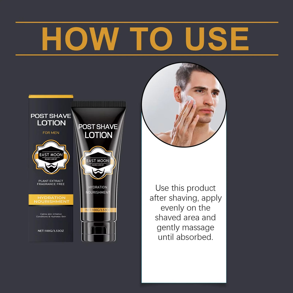 East Moon Hyaluronic Aftershave Lotion – Moisturizing Beard Care